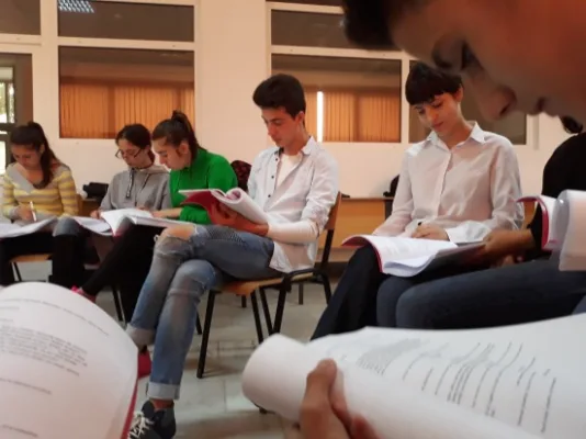 Proiectul cultural „Citește pentru a trăi” 4 atelier - Liceul Viilor